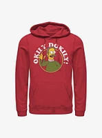 The Simpsons Okily Dokily Ned Flanders Dad Hoodie