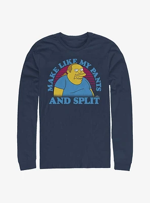 The Simpsons Comic Guy Long-Sleeve T-Shirt