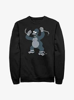 The Simpsons Gorilla Homer Crew Sweatshirt