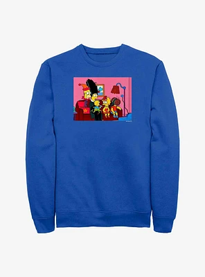 The Simpsons Horror Couch Crew Sweatshirt