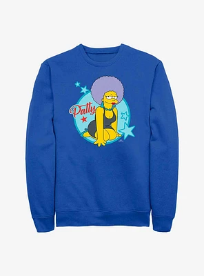 The Simpsons Patty Star Crew Sweatshirt