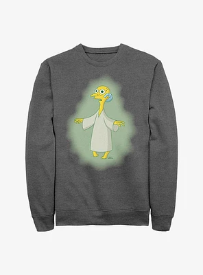 The Simpsons Burns Files Crew Sweatshirt