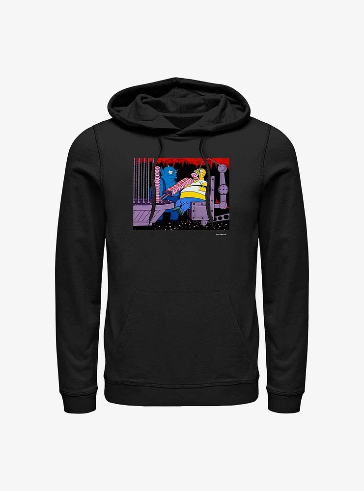 The Simpsons Devil Feeding Homer Hoodie