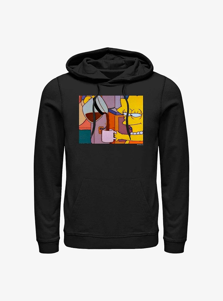 The Simpsons Lisa Coffee Hoodie