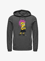 The Simpsons Lisa Punk Hoodie