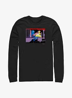 The Simpsons Devil Feeding Homer Long-Sleeve T-Shirt