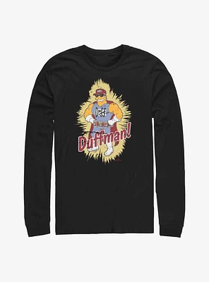 The Simpsons Duffman Long-Sleeve T-Shirt