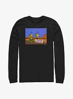 The Simpsons Earth Capital Long-Sleeve T-Shirt