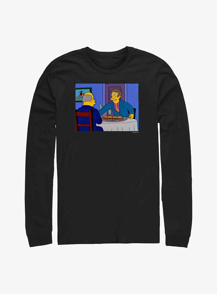 The Simpsons Steamed Hams Long-Sleeve T-Shirt