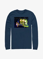 The Simpsons Tree House Of Horror Aliens Long-Sleeve T-Shirt