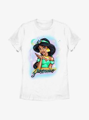 Disney Aladdin Princess Jasmine Airbrush Womens T-Shirt