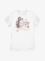 Disney Beauty And The Beast Courage Is For Everybody Womens T-Shirt