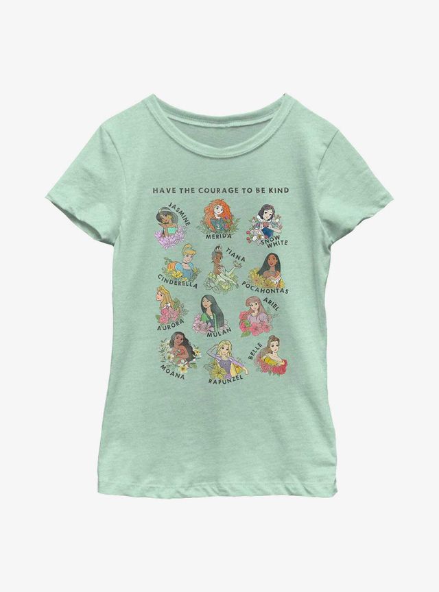 Boxlunch Disney Princesses Comic Princess Trio Youth Girls T-Shirt