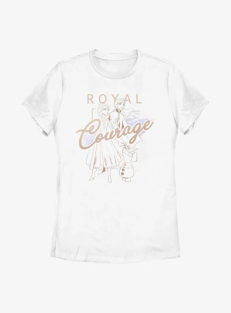 Disney Frozen Royal Courage Womens T-Shirt