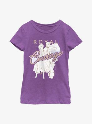 Disney Frozen Royal Courage Youth Girls T-Shirt