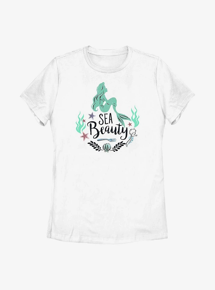 Disney The Little Mermaid Sea Beauty Womens T-Shirt