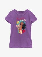 Disney Moana Friend Of The Ocean Youth Girls T-Shirt