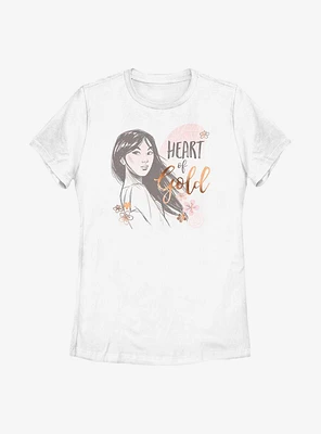 Disney Mulan Heart Of Gold Womens T-Shirt