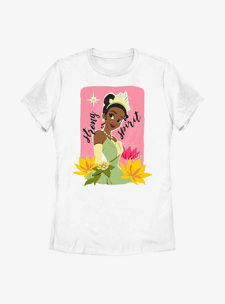 Disney The Princess And Frog Tiana Strong Spirit Womens T-Shirt