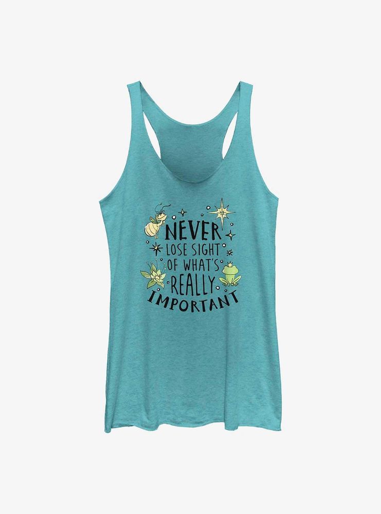 Disney The Princess And Frog Never Lose Sight Womens Tank Top