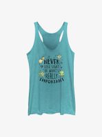 Disney The Princess And Frog Never Lose Sight Womens Tank Top