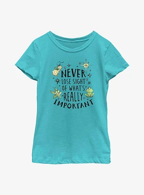 Disney The Princess And Frog Never Lose Sight Youth Girls T-Shirt