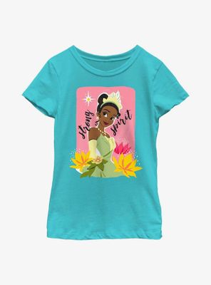 Disney The Princess And Frog Tiana Strong Spirit Youth Girls T-Shirt