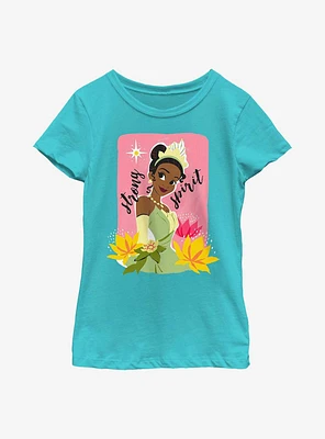 Disney The Princess And Frog Tiana Strong Spirit Youth Girls T-Shirt
