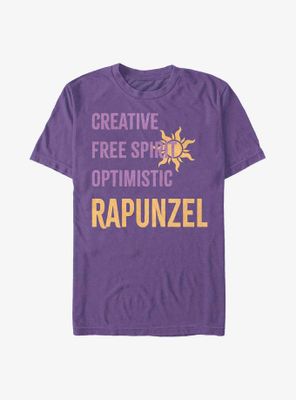 Disney Tangled Rapunzel List T-Shirt