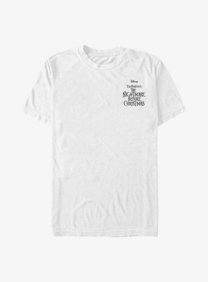 Disney Nightmare Before Christmas Logo Pocket T-Shirt
