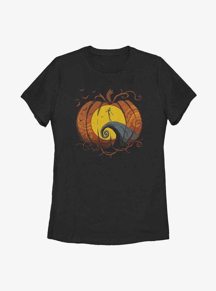 Disney Nightmare Before Christmas Pumpkin King Lament Womens T-Shirt