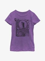 Disney Nightmare Before Christmas Hypnotic Jack And Sally Youth Girls T-Shirt