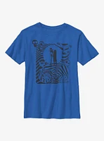 Disney Nightmare Before Christmas Hypnotic Jack And Sally Youth T-Shirt