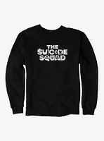 DC Comics The Suicide Squad Black Script Character Symbols Sweatshirt