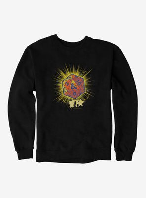 Dungeons & Dragons D20 Dice Asian Letters Sweatshirt