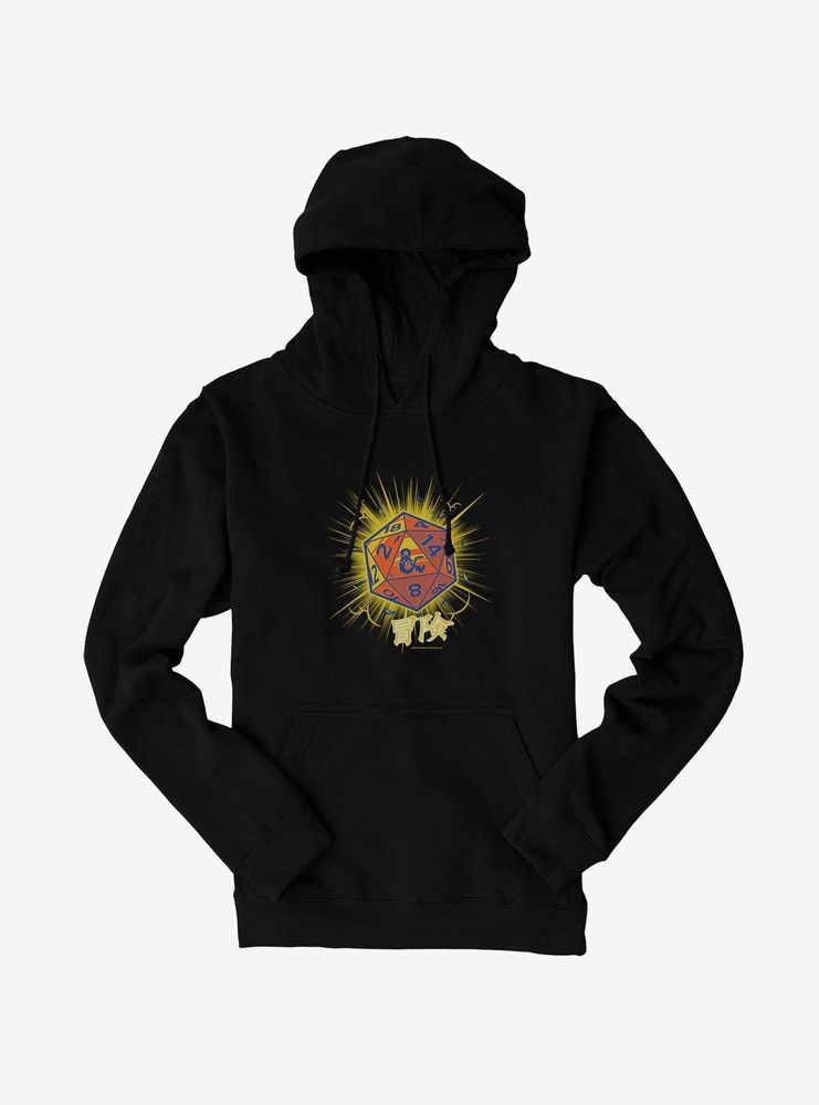 Dungeons & Dragons D20 Dice Asian Letters Hoodie