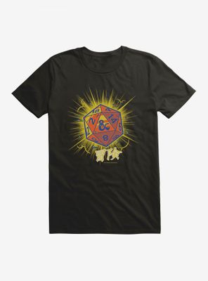Dungeons & Dragons D20 Dice Asian Letters T-Shirt
