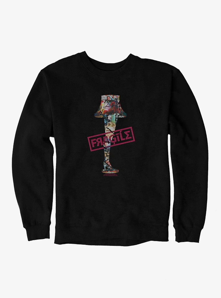 A Christmas Story Fragile Leg Lamp Sweatshirt