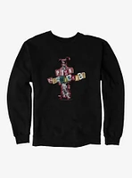 A Christmas Story Pink Nightmare Graphic Sweatshirt