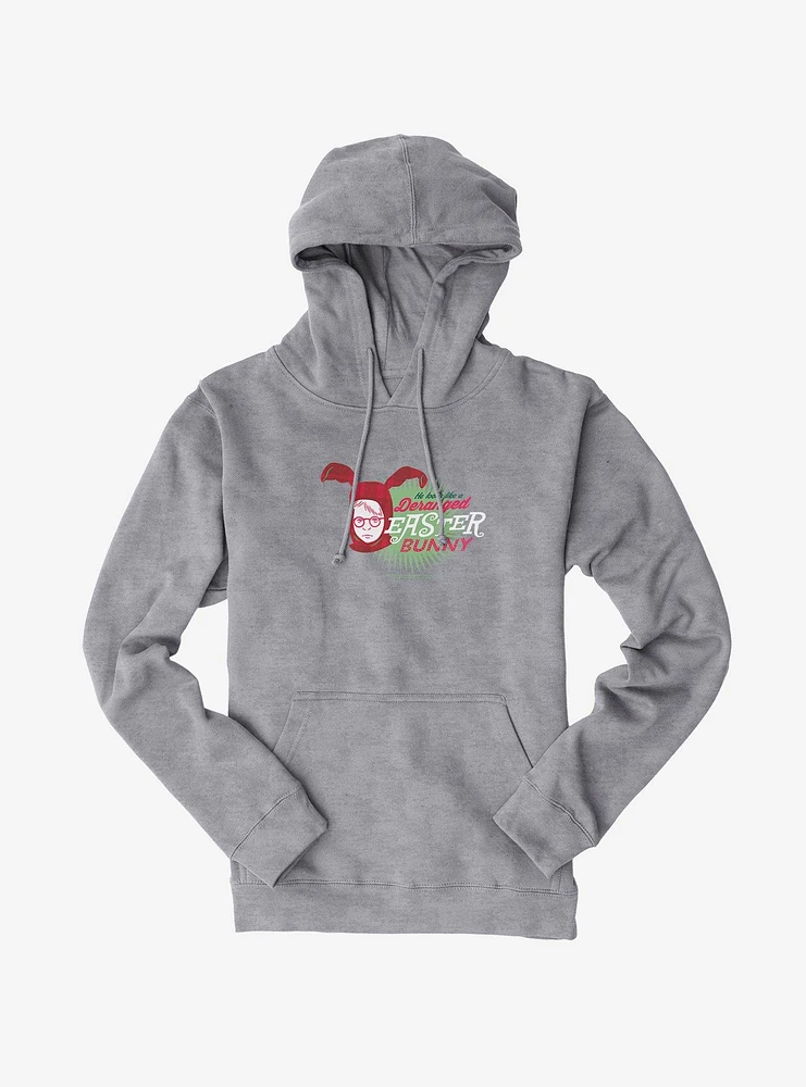 A Christmas Story Deranged Easter Bunny Hoodie