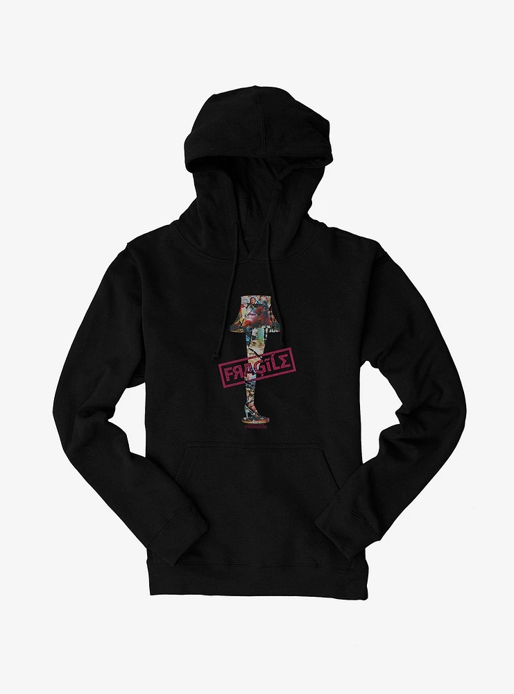 A Christmas Story Fragile Leg Lamp Hoodie