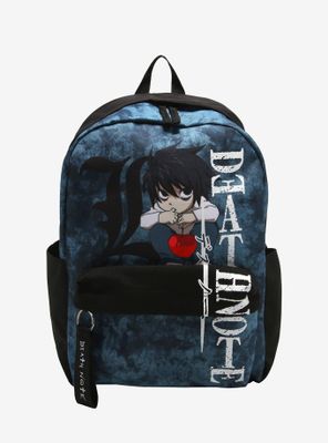 Death Note Chibi L Tie-Dye Backpack
