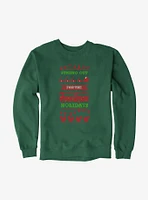 Christmas Vacation Strung Out For The Holidays Sweatshirt