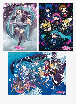 Hatsune Miku 3 Pack Posters