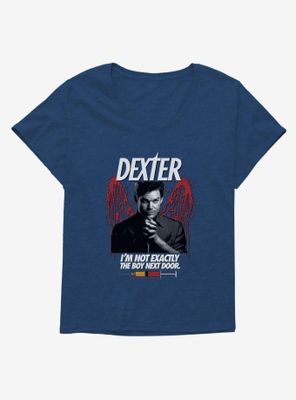 Dexter Boy Next Door Womens T-Shirt Plus