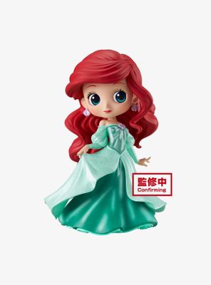 Banpresto Disney The Little Mermaid Q Posket Glitter Line Ariel (Princess Dress) Figure