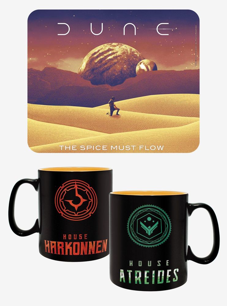 Dune Heat Change Mug With Mousepad