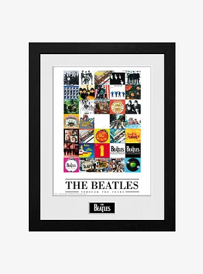 The Beatles Through The Years Framed Poster