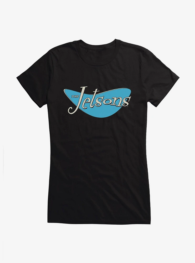 The Jetsons Retro Logo Girls T-Shirt