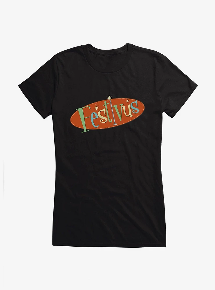 Seinfeld Festivus Logo Girl's T-Shirt